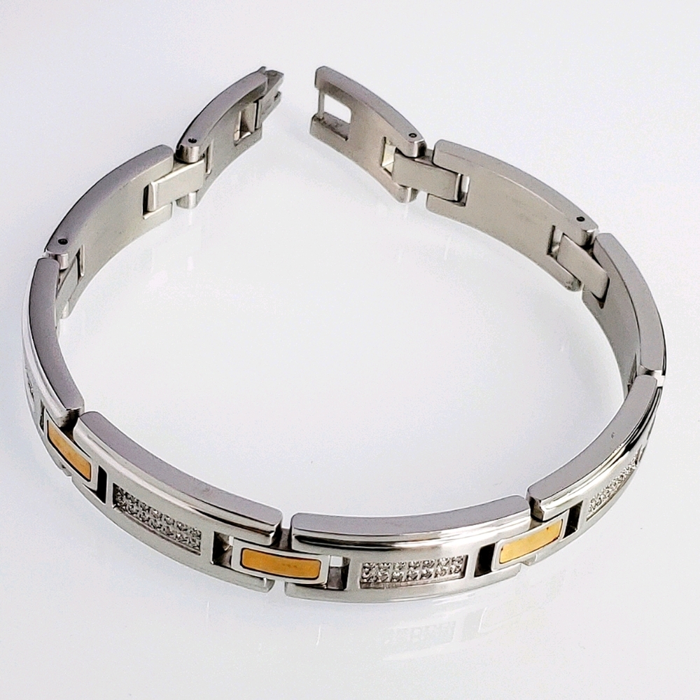 Stainless steel men's bracelet